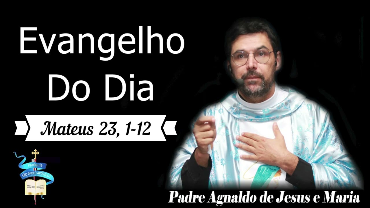 Evangelho do dia 03 de Março de 2026 (Mateus 23, 1-12)