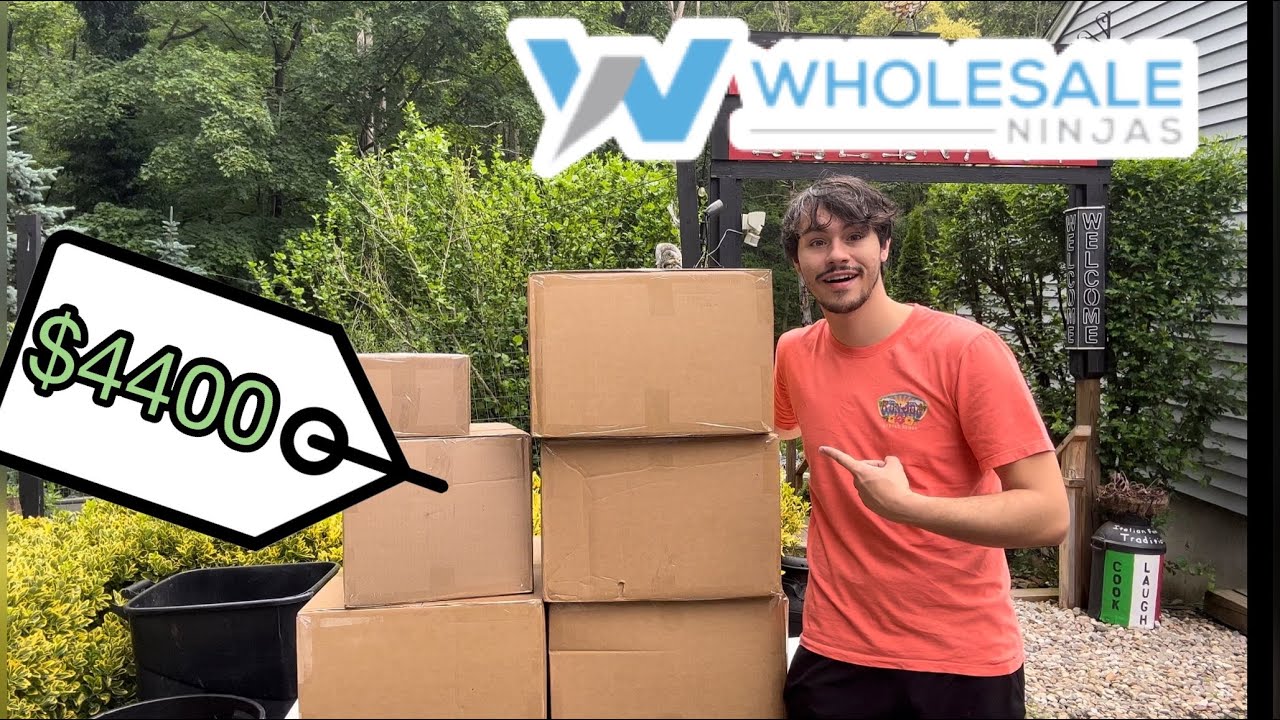 I spent $780 on a Wholesale Ninjas Pallet! Unboxing $4438.24 of Mystery Items!