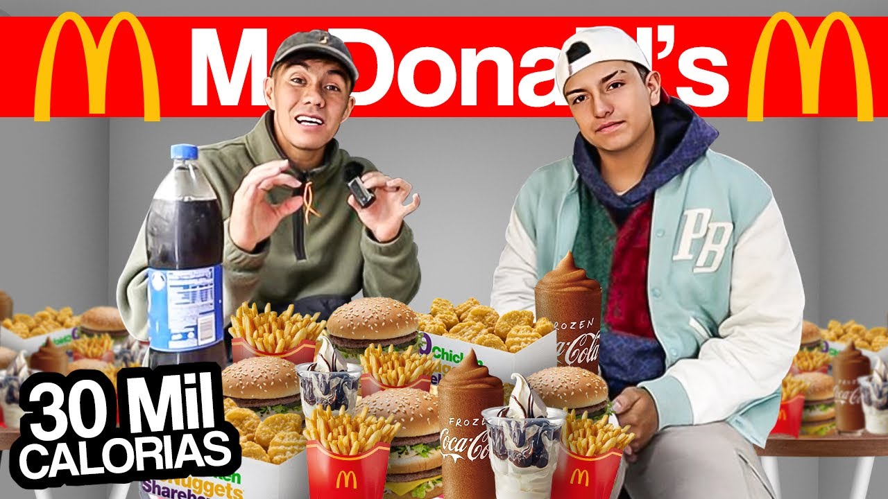 Comiendo lo mismo que la persona MAS GORDA DEL MUNDO, 30MIL CALORIAS