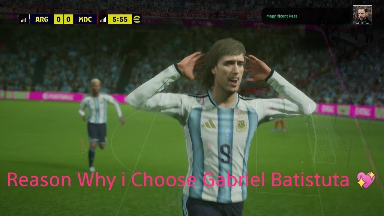 eFootball👉If you still confused for Buying 💖Gabriel Batistuta 👈Watch this Video and his Potential
