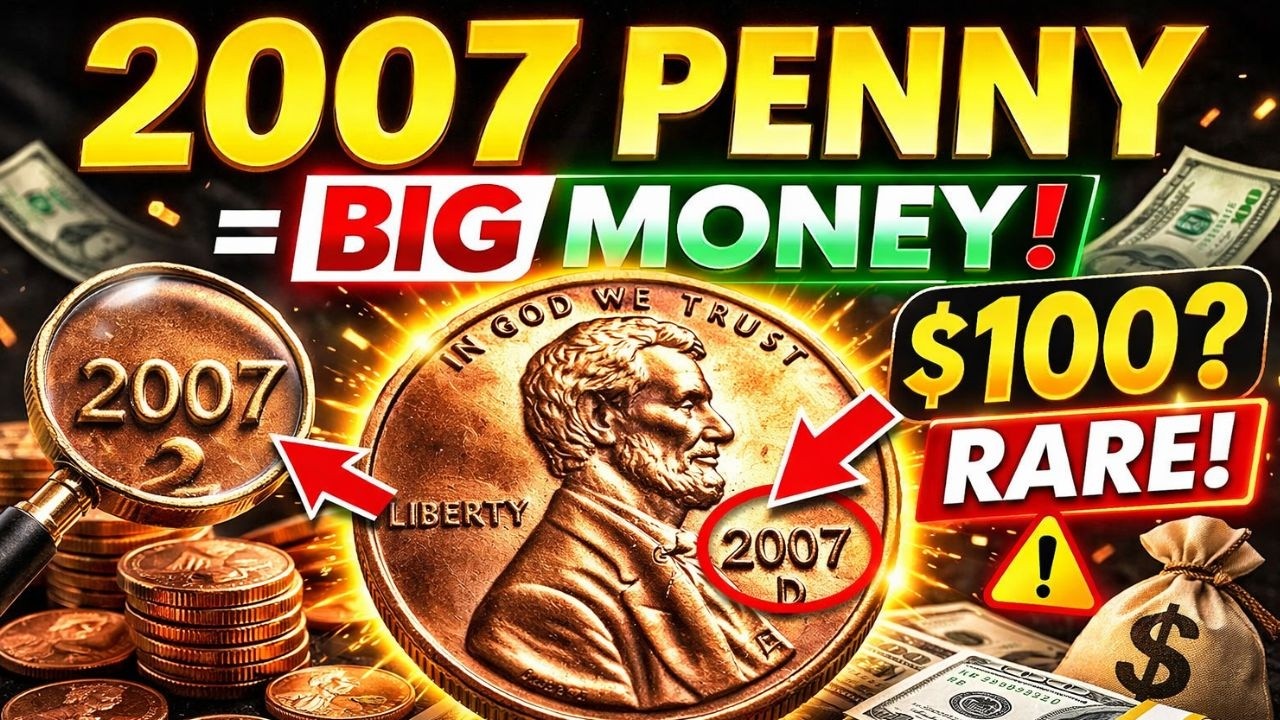 Rare 2007 Penny Coin Errors You Must Look For