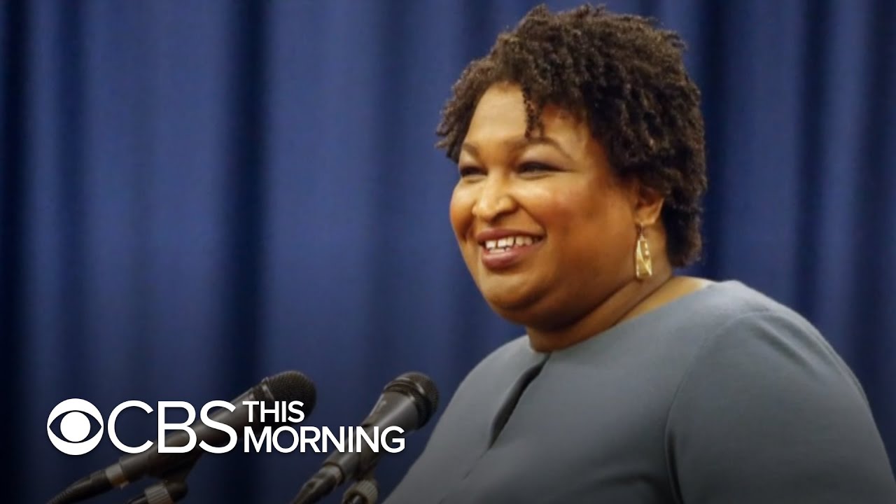 Stacey Abrams praised for work fighting voter suppression in politically vital state of Georgia