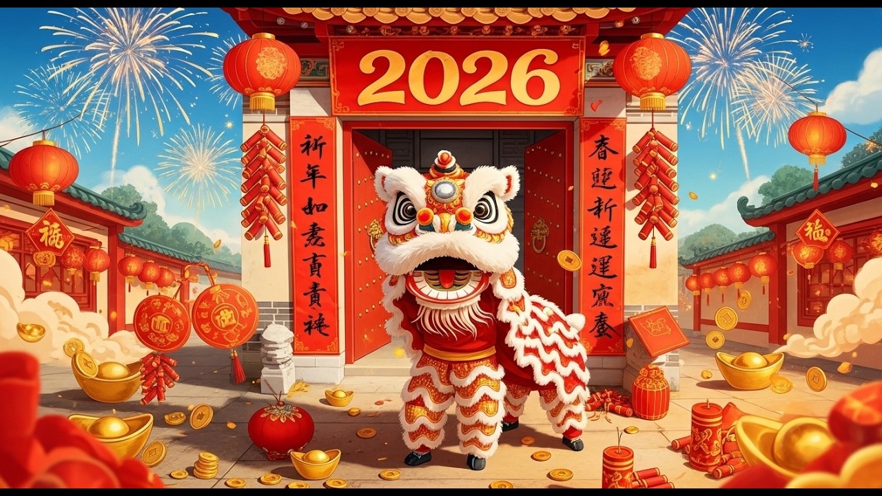 Best Lunar New Year - Lantern Festival 2026 🎇🏮 | Parade Song for Relaxing & Celebration with Family