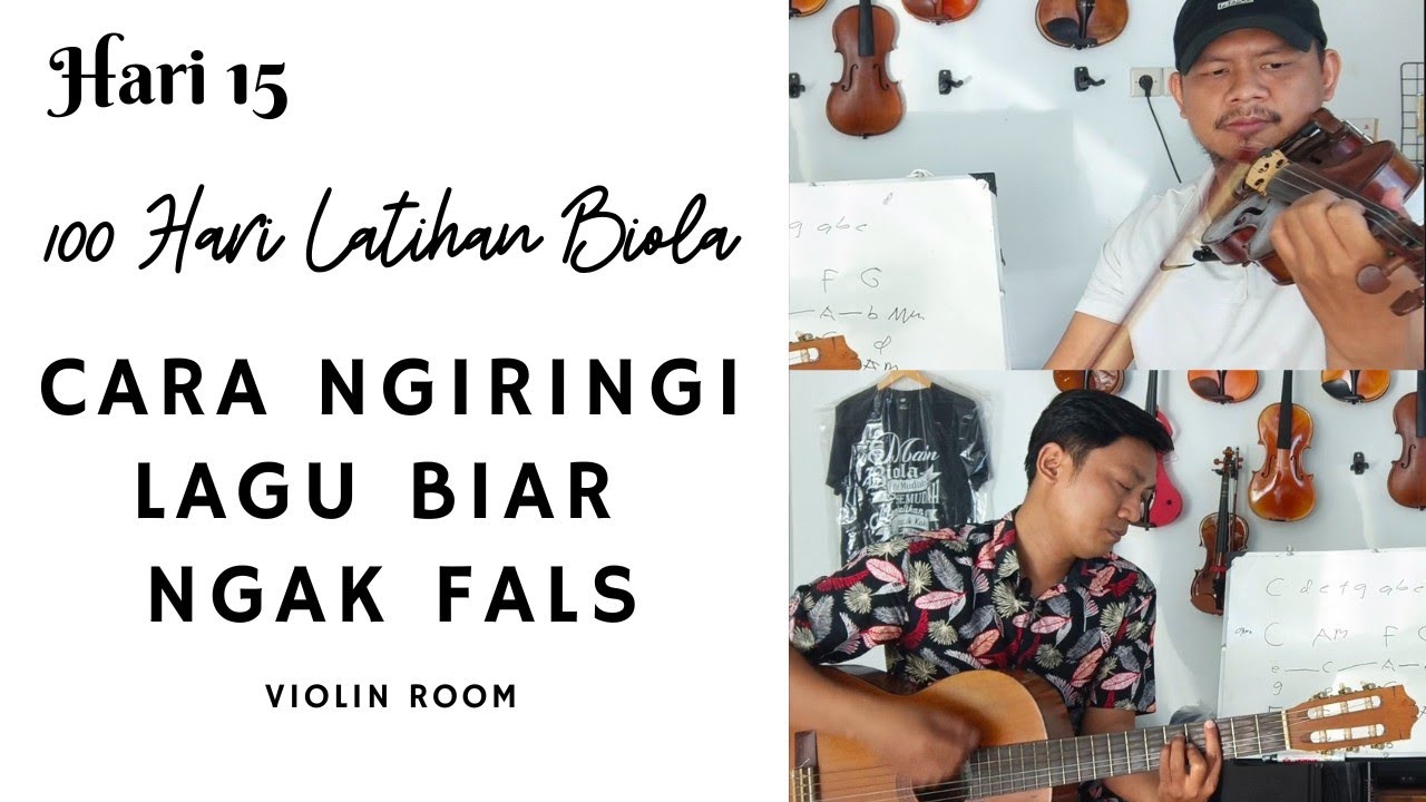 CARA NGIRINGI LAGU DENGAN BIOLA BIAR NGAK FALS, CARA NGISI LAGU DENGAN BIOLA
