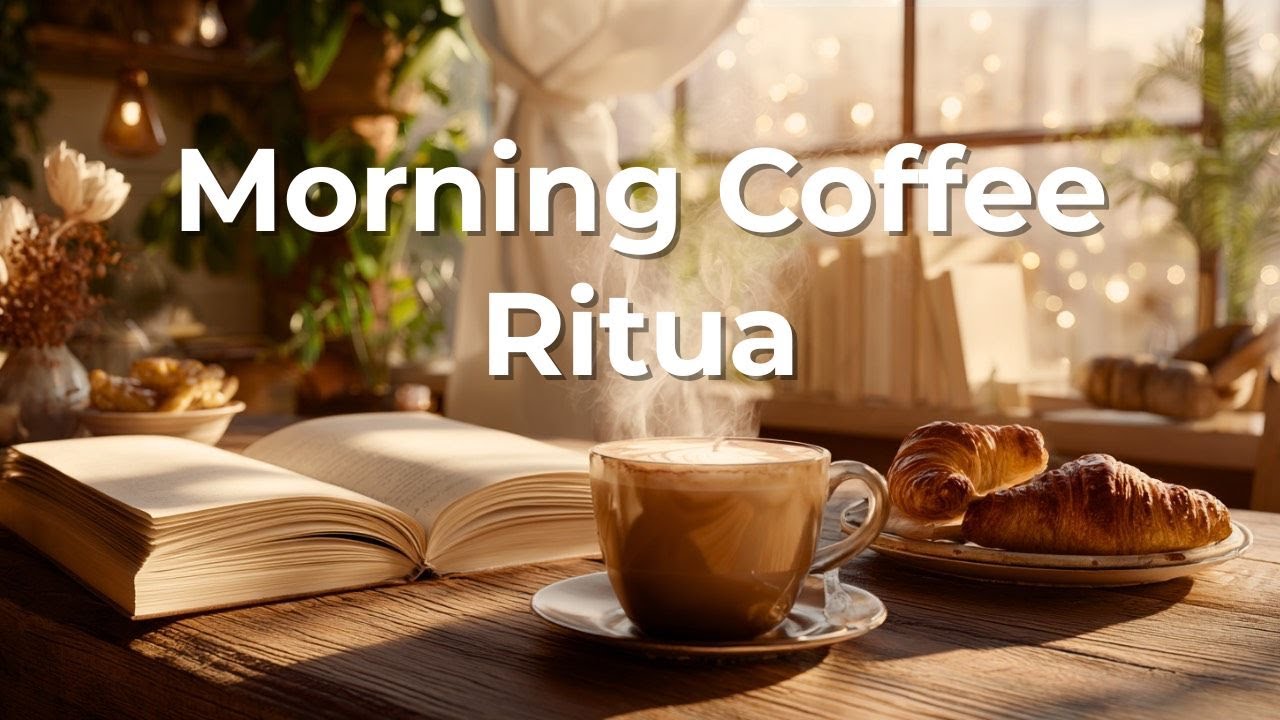 Morning Coffee Ritual ☕️ Gentle Piano & Guitar BGM for Deep Focus & Productivity