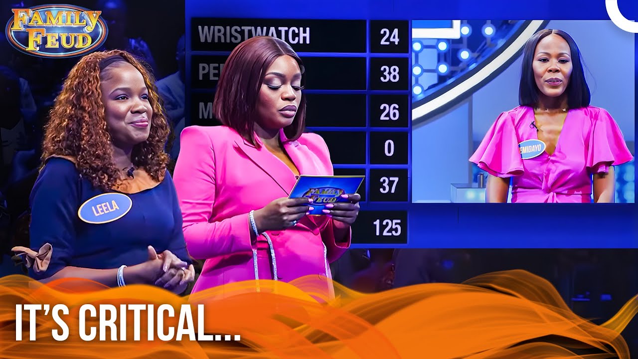 Can Temidayo and Leela Win Despite 3 ZEROS? | Fast Money | Family Feud Nigeria