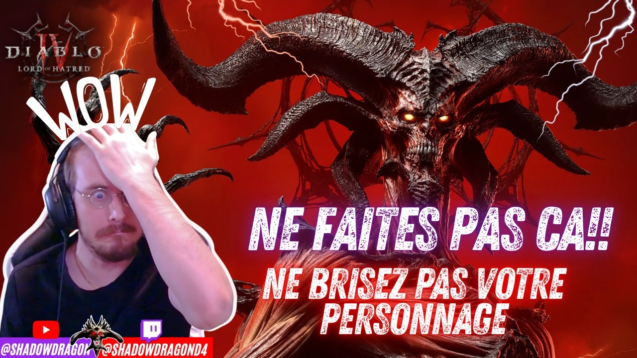 Diablo 4 : Alerte Général ! Ne faites pas ca! Saison 12
