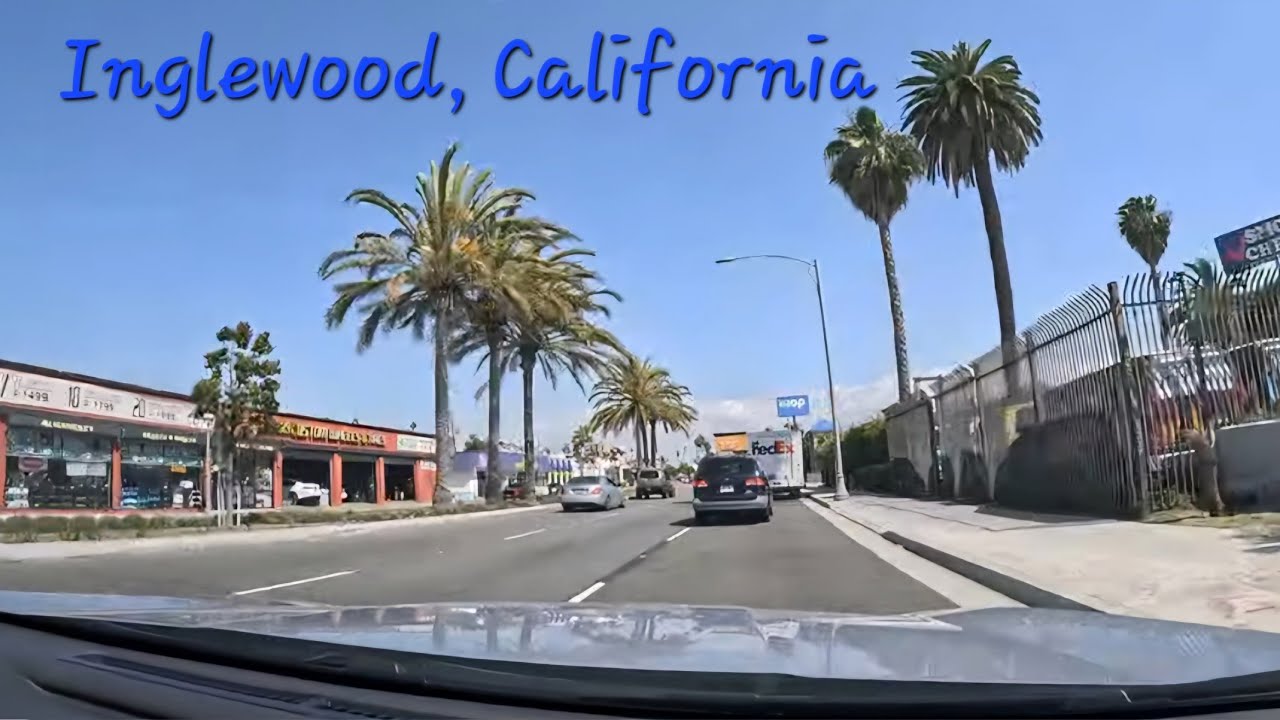 Driving Through Inglewood, California | 105 East 605 North & 10 West Fwy | [4K] | Driving Tour