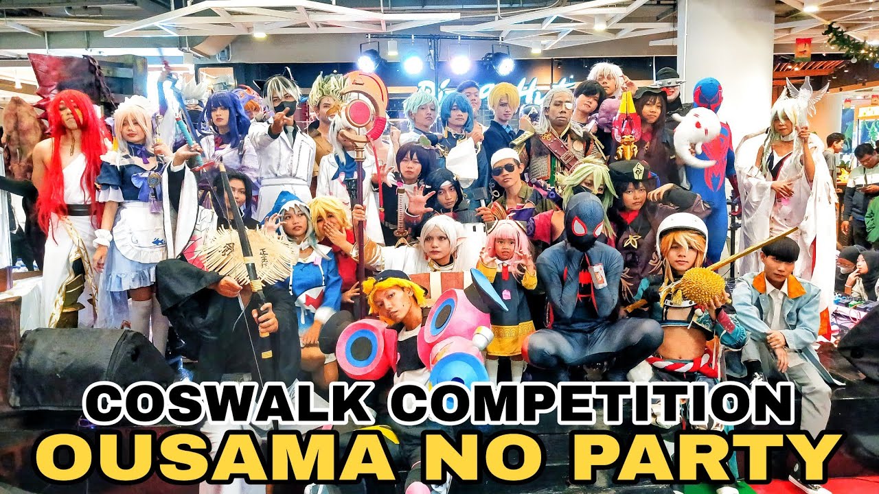 Coswalk Competition at OUSAMA NO PARTY (The Kings Shopping Centre) | Full Video