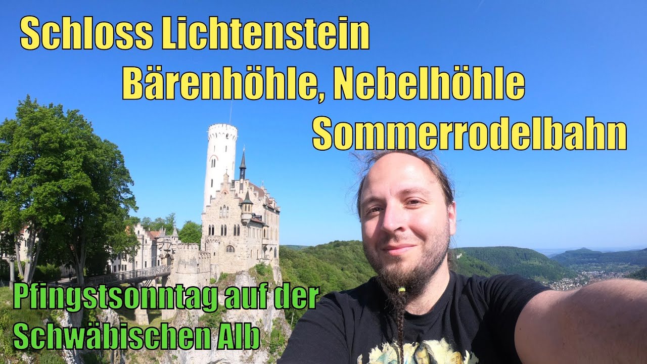 Tagesausflug auf der Schwäbischen Alb - Ausflugstipps in Baden Württemberg - Schloss Lichtenstein