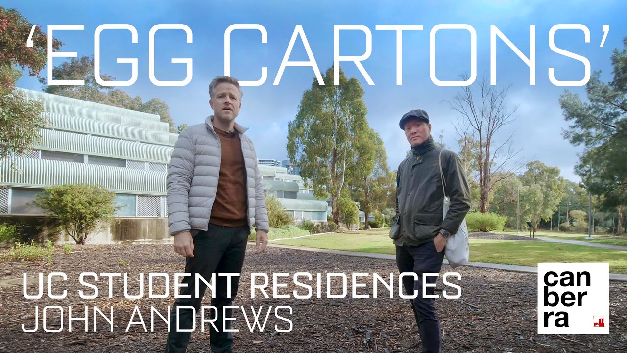 ‘Egg Cartons’ - 1973 Modular Student Residences at University of Canberra by John Andrews