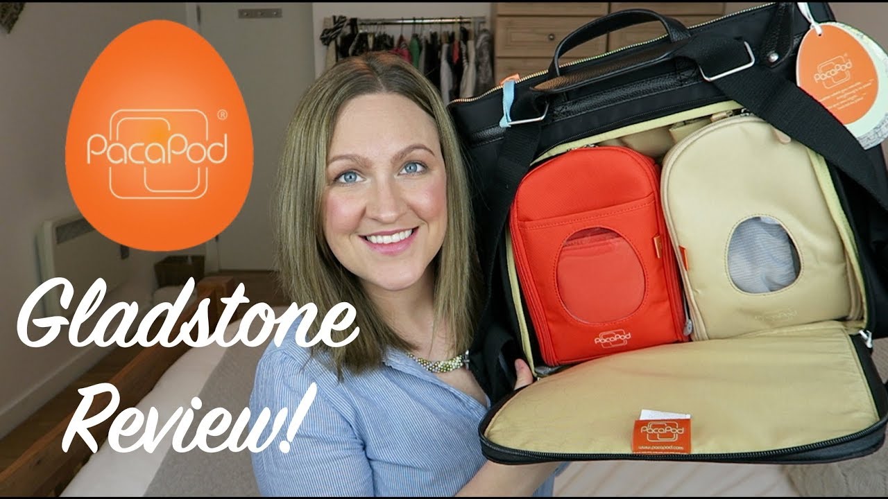 PacaPod Gladstone Nappy/Diaper Bag! | So Much Organisation!