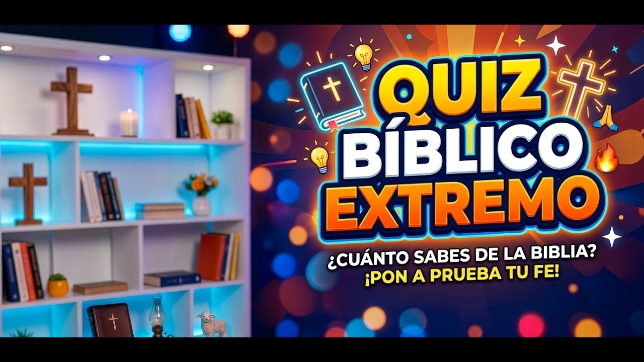 ¿Cuánto sabes de la Biblia? 🤔📖 | 