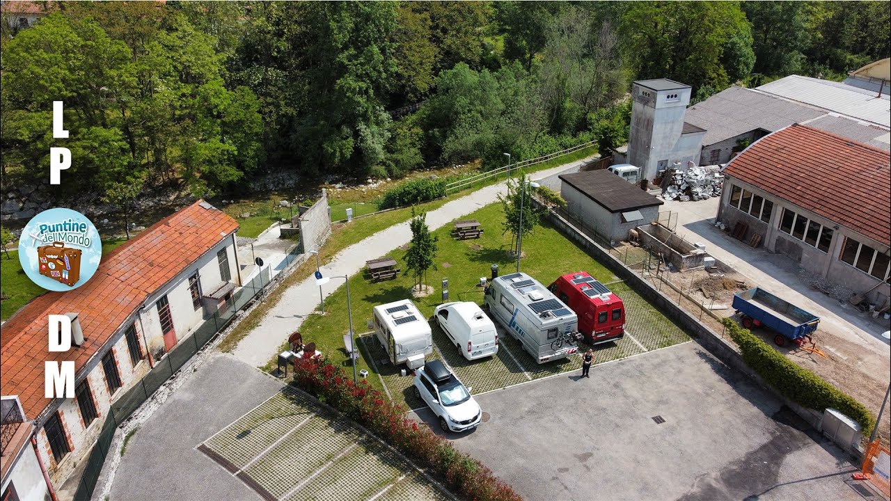 Area Sosta Camper Gratuita di Maniago PN (Friuli Venezia Giulia)