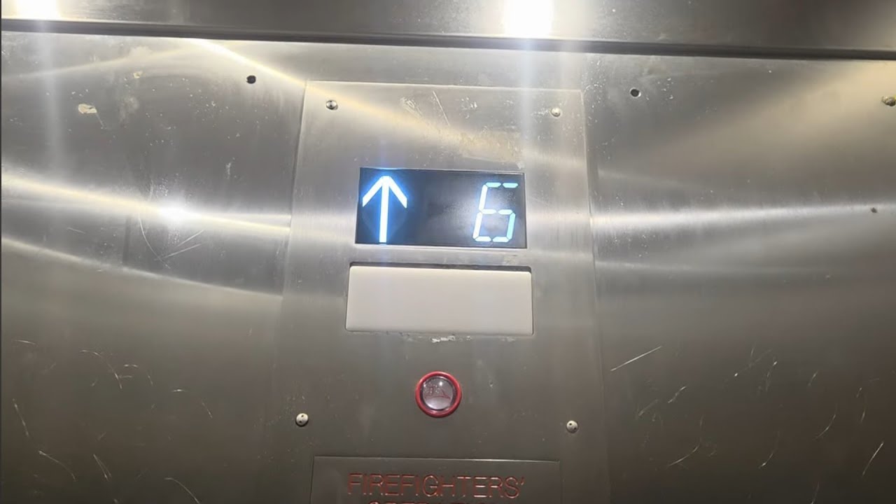 Parking elevator at Tufts Medical Center in Boston-MA