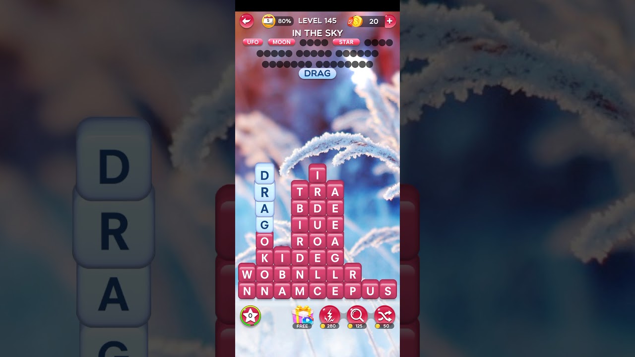 Word Crush Level 145 | Word Crush In The Sky
