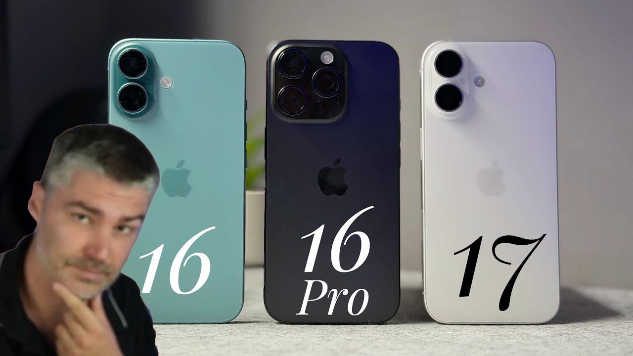 Idei alap vagy tavalyi csúcs? | iPhone 16 vs. 16 Pro vs. 17!
