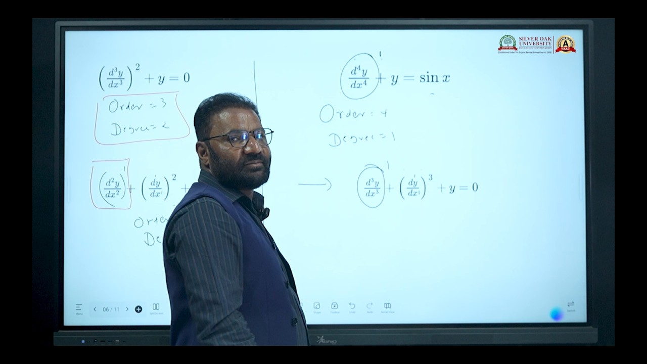 Differential Equations-1| Class 12 Maths | Complete Chapter Revision | Silver Oak University