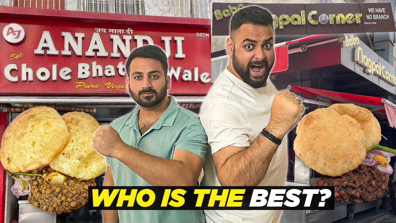 Baba Nagpal vs Anand Ji: Who Has The Best Chole Bhature in India?