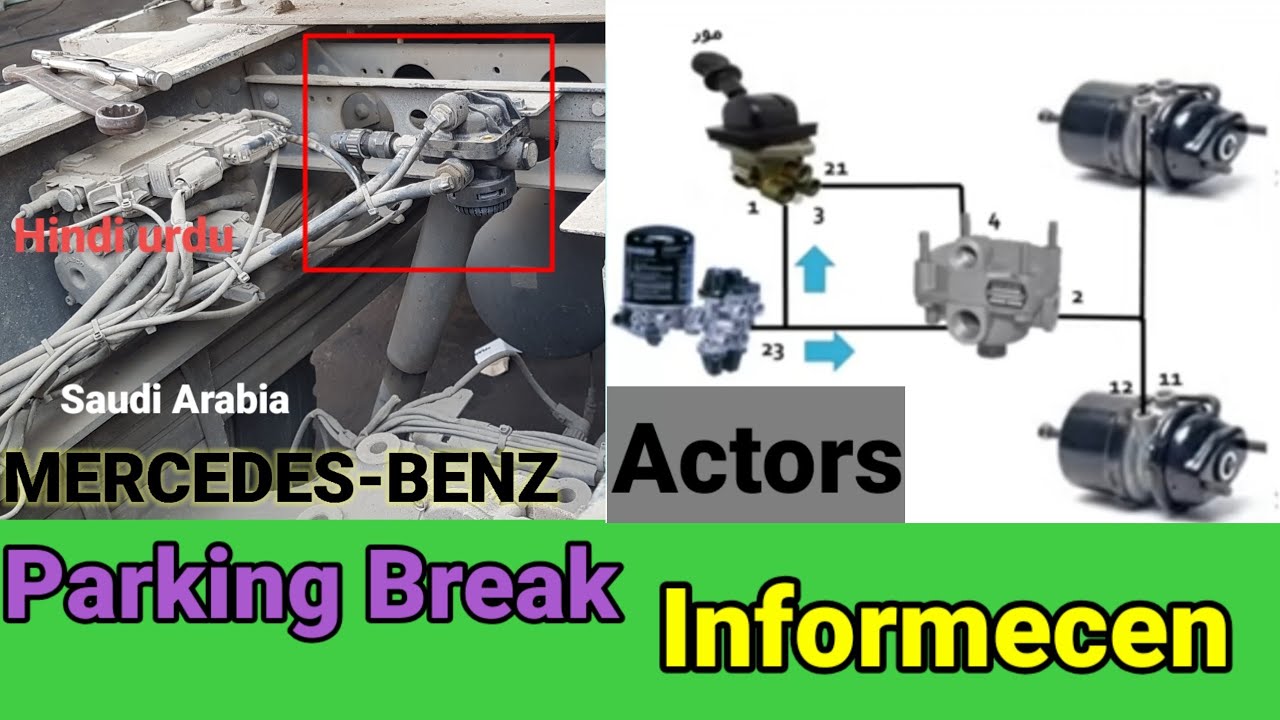 Parking Break Light Sensor Baipas And Hand Break Air pressure Hend Break chak