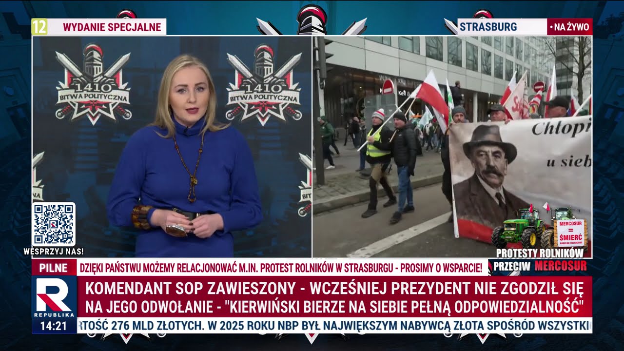 Ronicy z całej Europy przeciwko Mercosur!  | M. Borkowska | Bitwa Polityczna