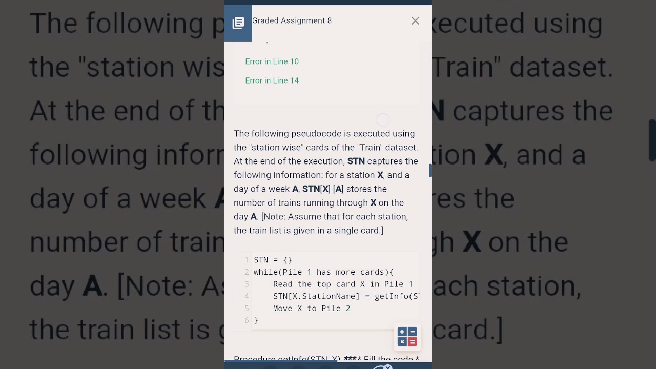IITM Data Science CT week 8 graded assignment