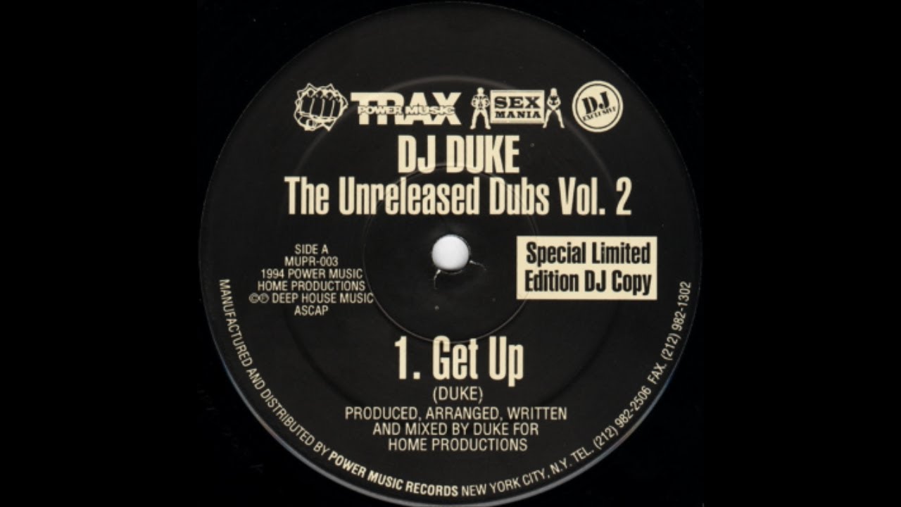 DJ Duke - Get Up (The Unreleased Dubs Vol. 2)