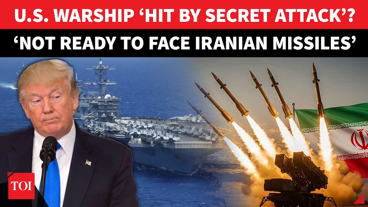 USS Gerald R. Ford Suffers 'SECRET ATTACK' Near Iran? Alarming Reveal As Tehran Issues Threat