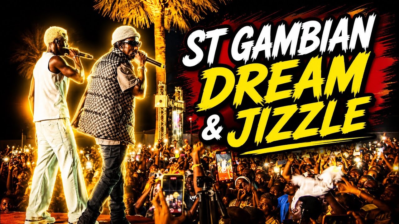 ST Gambian Dream & Jizzle Performing Together - MOBAY TAA Album Launching