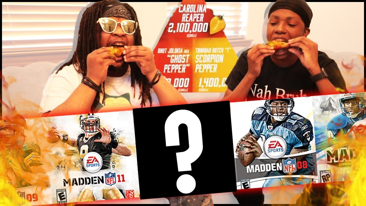 The HOTTEST Madden Cover Trivia Ever! (4.5 Million Combined Scoville Units)