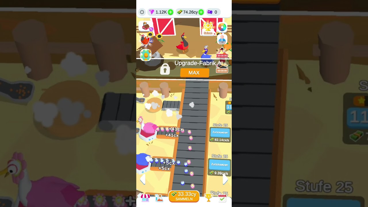 Android game Egg Factory IDLE Clicker Update 131 