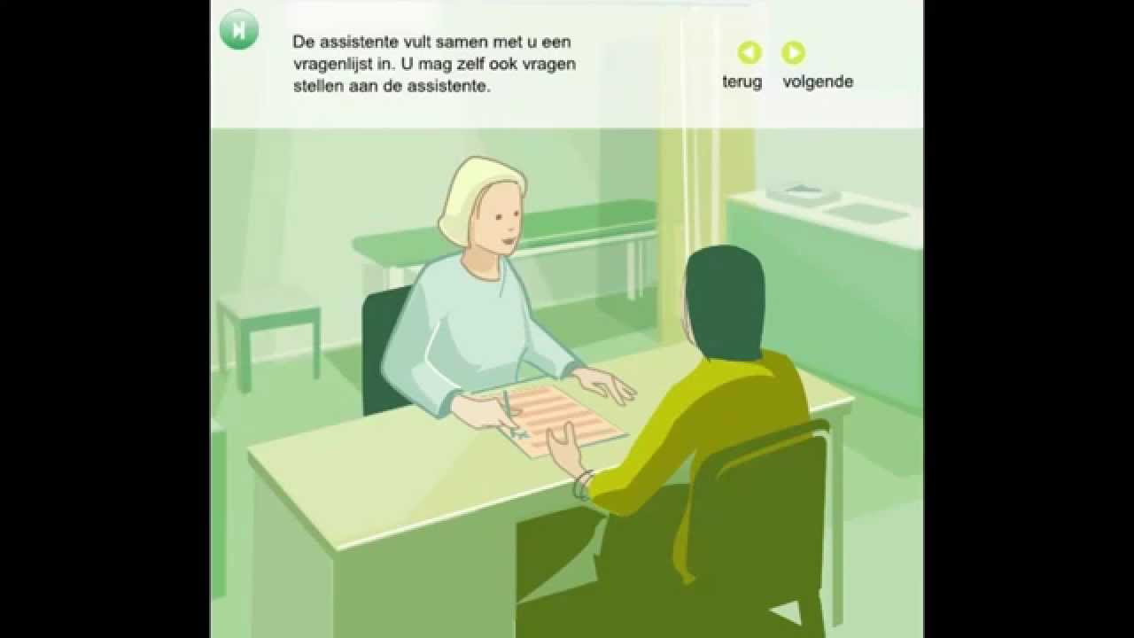 Een uitstrijkje laten maken. Wat gebeurt er dan?