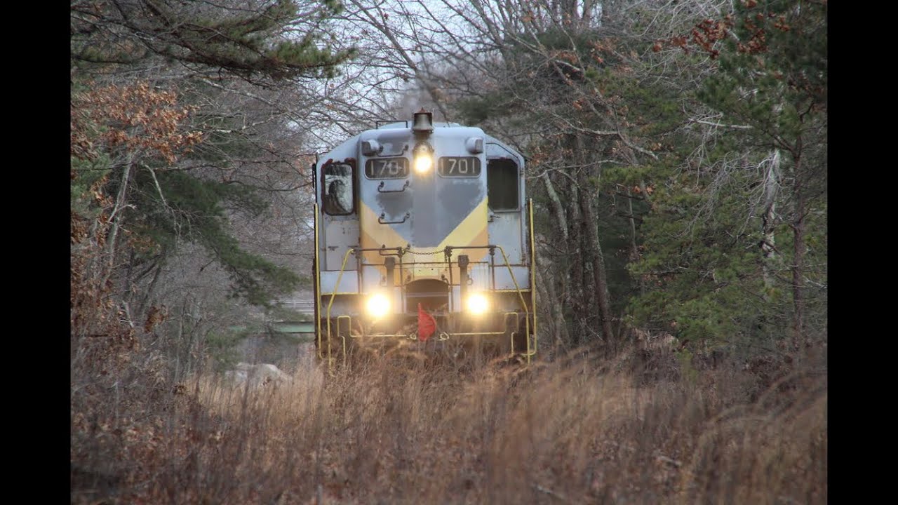 First Train in 4 years - BCLR Millis Line - 1/6/2022