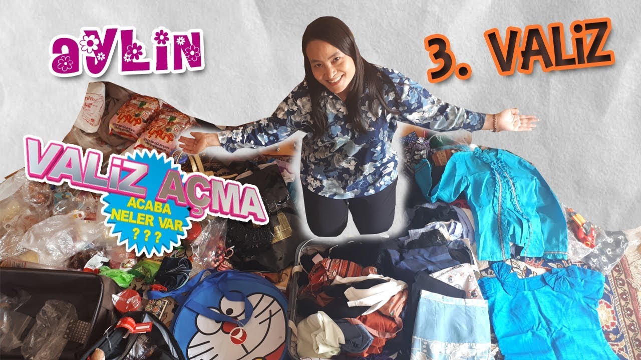 SON BAVUL A&Ccedil;ILIYOR I Taylan'dan Gelen 3. Valizde Olanlar I Opening Suitcase 3 From Thailand