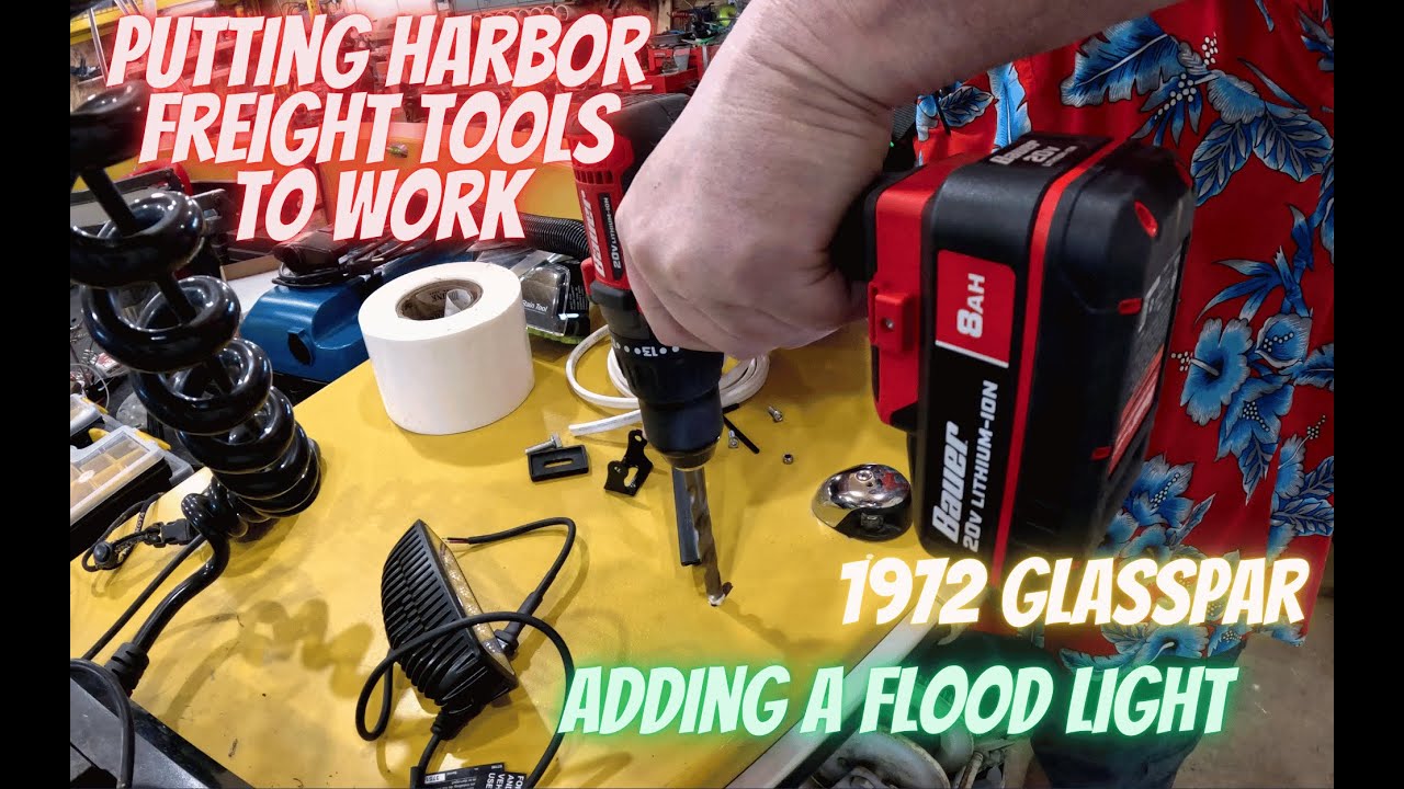 1972 Glasspar is one more step closer to spring fishing Part 2