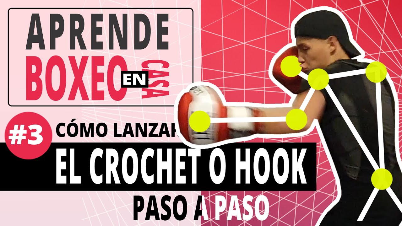 APRENDE BOXEO EN CASA #3 ▶︎ CÓMO lanzar el CROCHET o HOOK paso a paso💥 (Técnica y ejercicios)