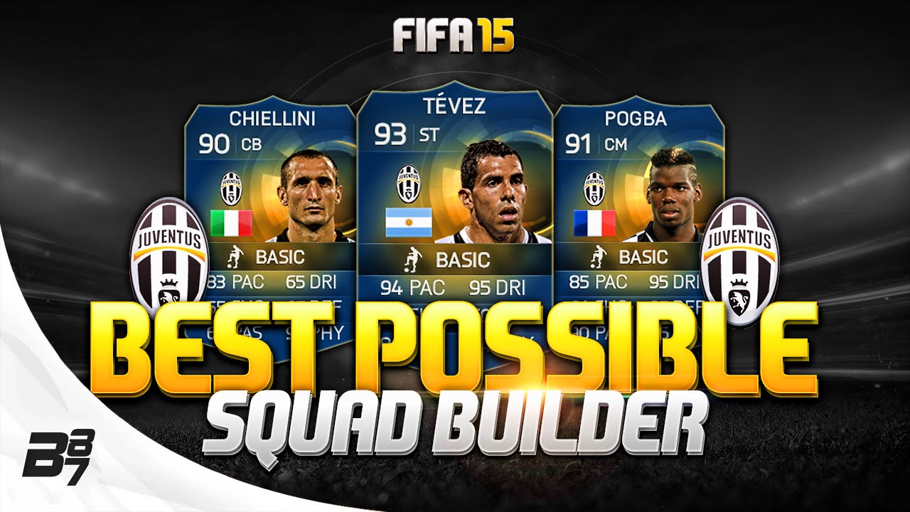 FIFA 15 | BEST POSSIBLE JUVENTUS SQUAD BUILDER w/ TOTS POGBA and TOTS TEVEZ
