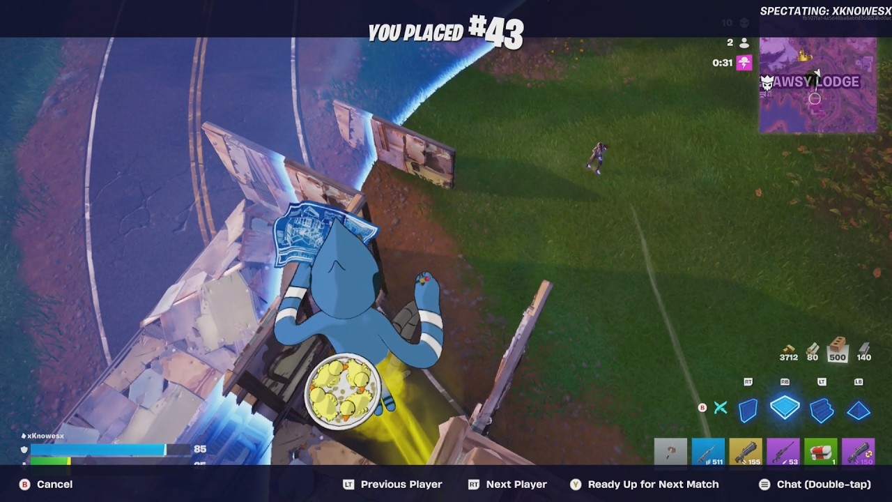 Fortnite gameplay videogames
