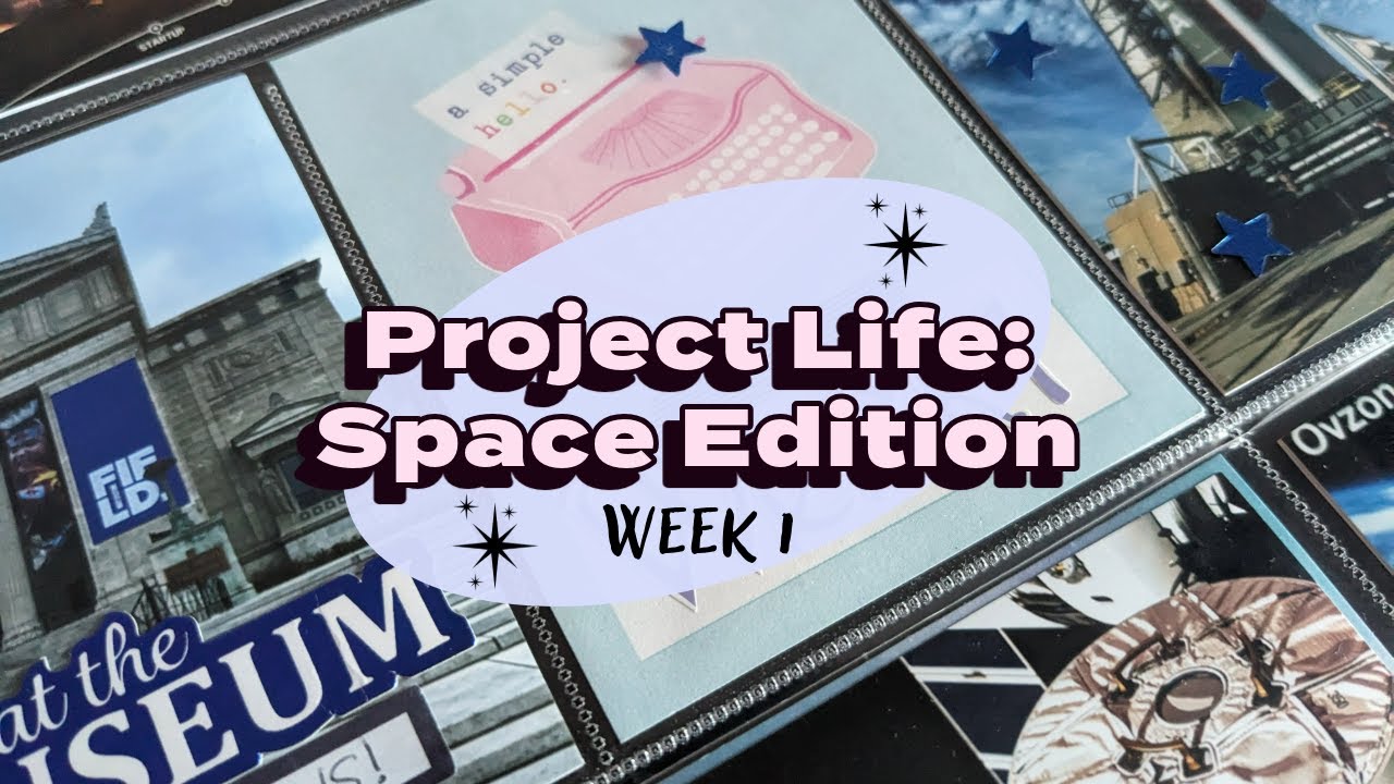 Project Life: Space Edition | Week 1 | Process Video | SpaceX, Vulcan Launch, and XRISM