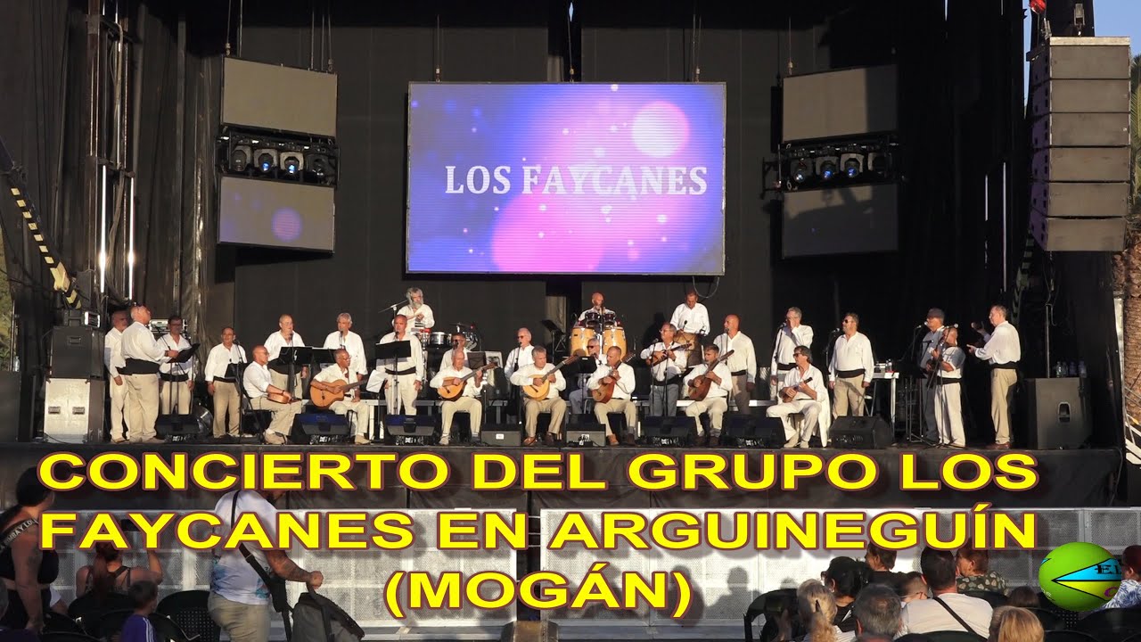 LOS FAYCANES EN CONCIERTO EN ARGUINEGUIN -FIESTAS DEL CARMEN-16-07-2023
