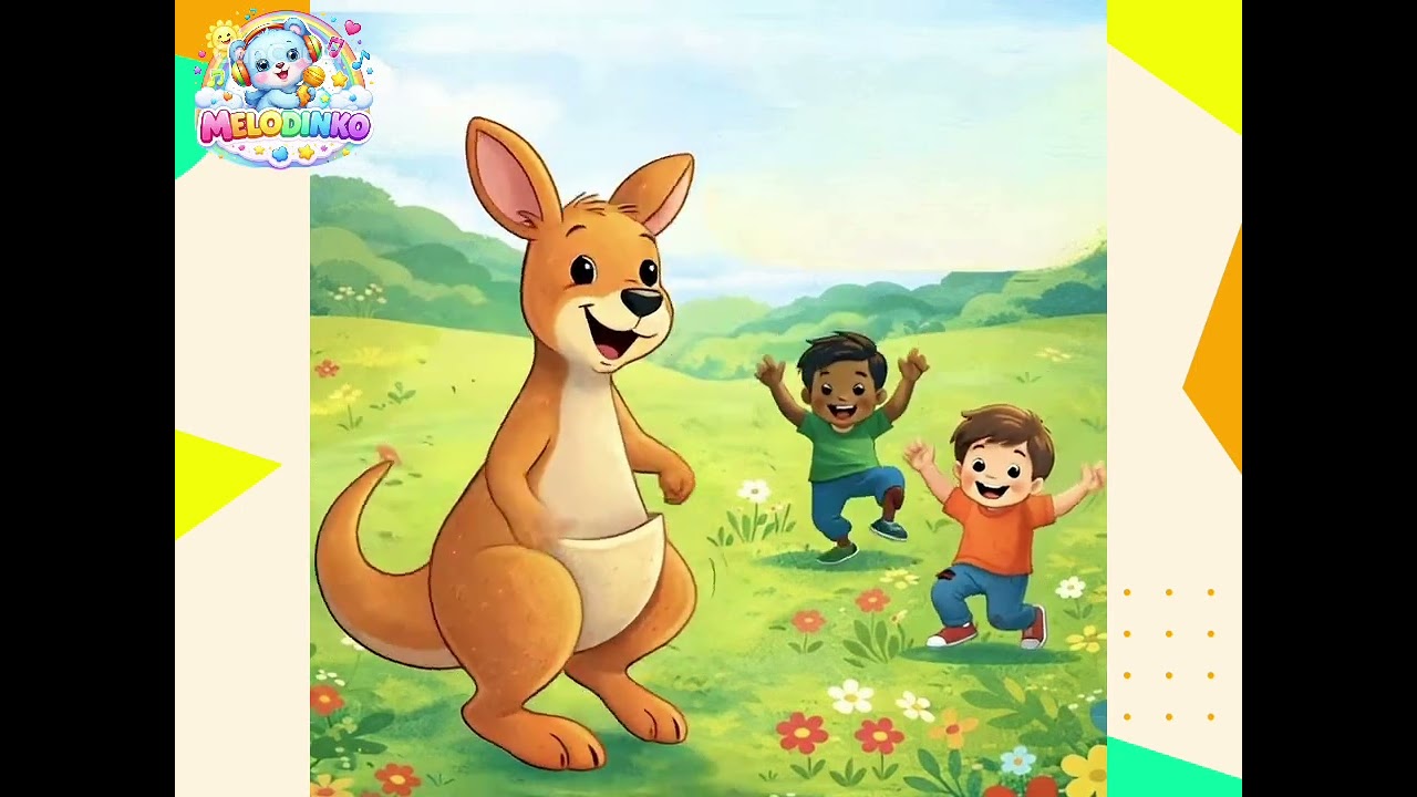 Kengurov skok - igra za djecu 🦘