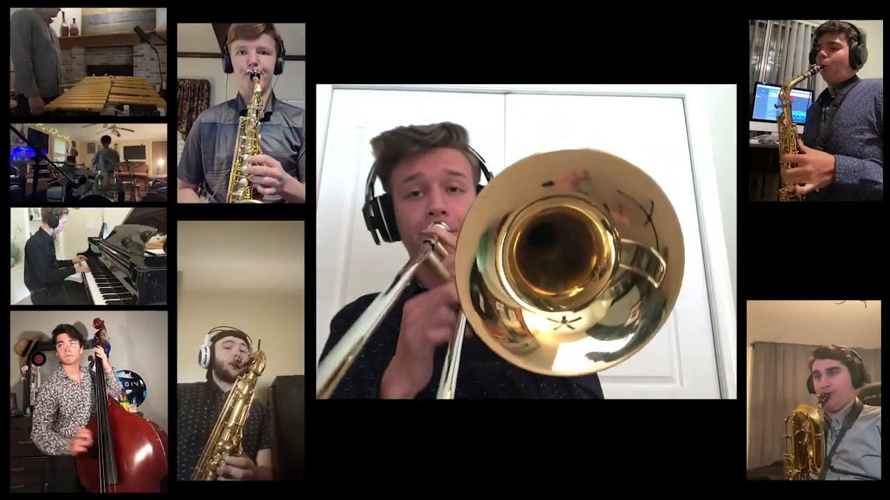 VIRTUAL BIG BAND - Tarpon Springs Jazz Ensemble - Jump for Joy