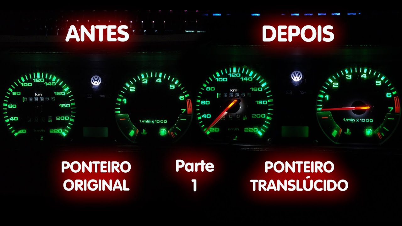 Como colocar ponteiro translucido no painel (parte 1)
