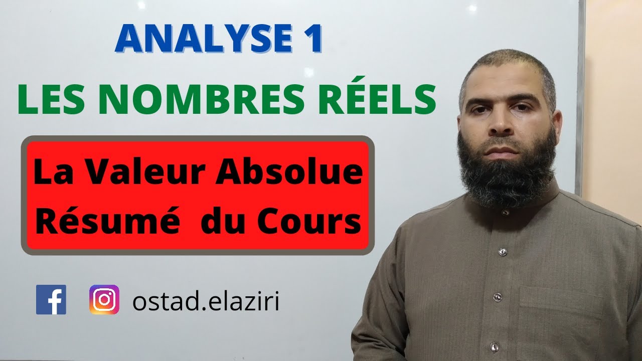 la valeur absolue- résumé du cours