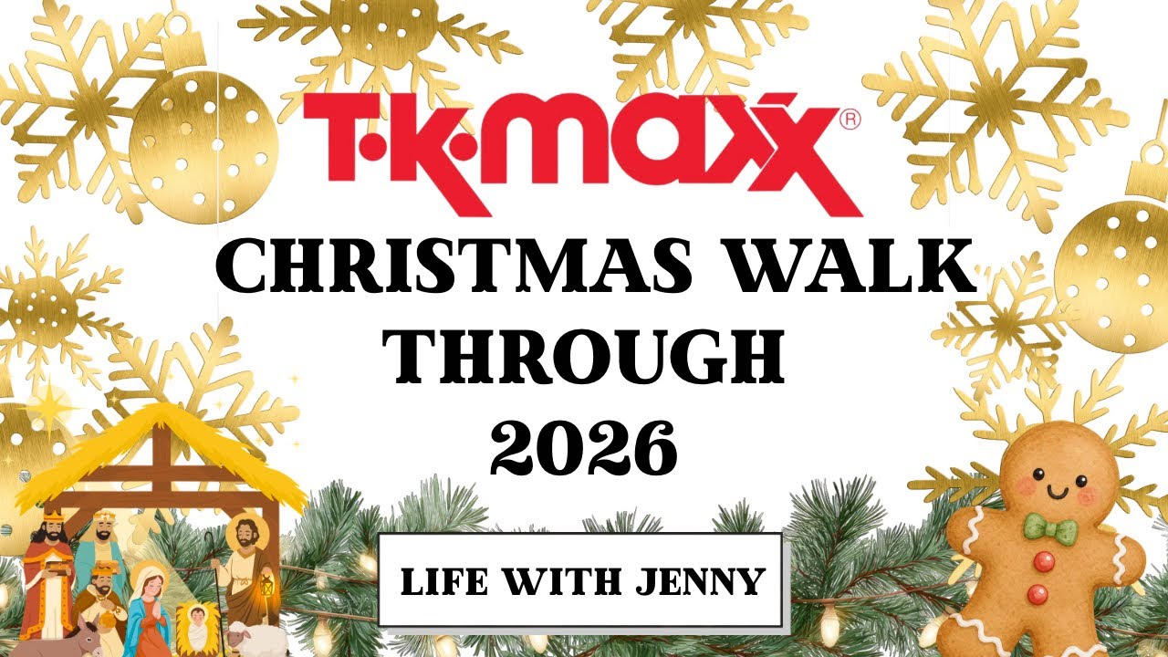 Новогодний обзор в T.K. Maxx Австралия 2026