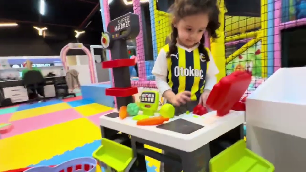 DEV OYUN ALANINDA MARKET KASİYER OYUNU OYNADIK