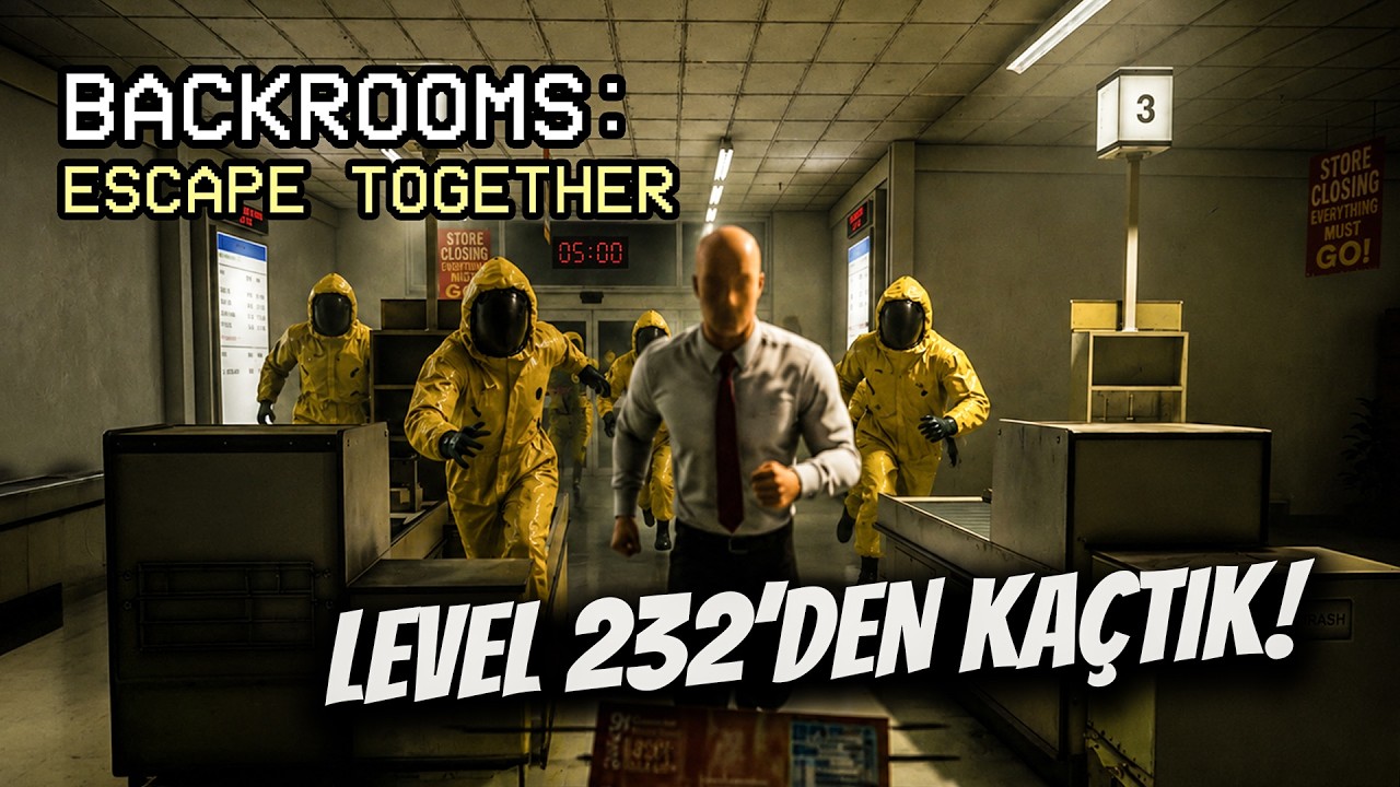 WE FINALLY ESCAPED THE SUPERMARKET! - Backrooms: Escape Together (Level 232)