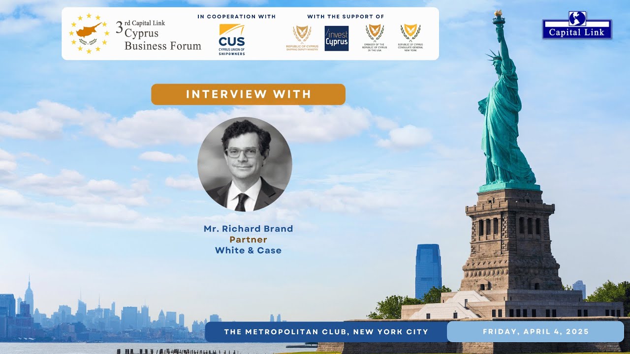 2025 3rd Capital Link Cyprus Business Forum | Interview with Mr. Richard Brand