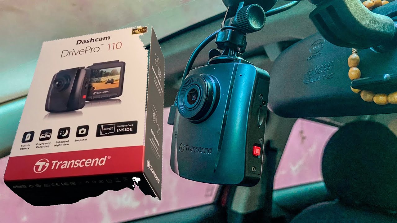 Transcend Drive Pro 110 - Unboxing + Sample Footage (1080p 60fps)
