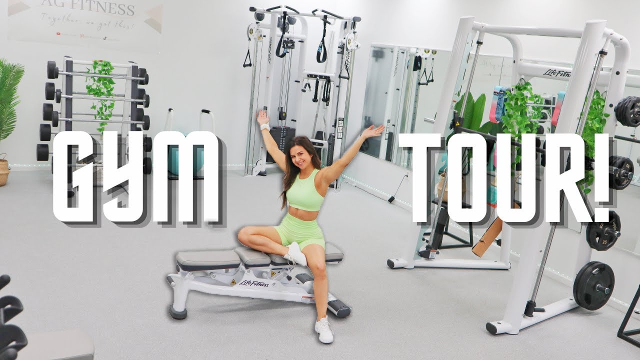 FULL GYM TOUR! AFFORDABLE AMAZON GYM EQUIPMENT, LIFE FITNESS, HOME GYM SET UP!
